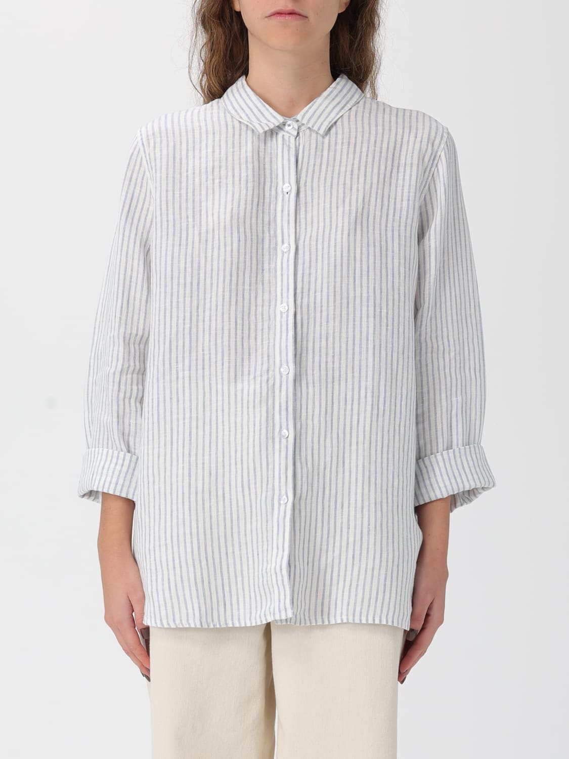 BARBOUR HEMDBLUSE: Hemdbluse damen Barbour, Beige - Img 1