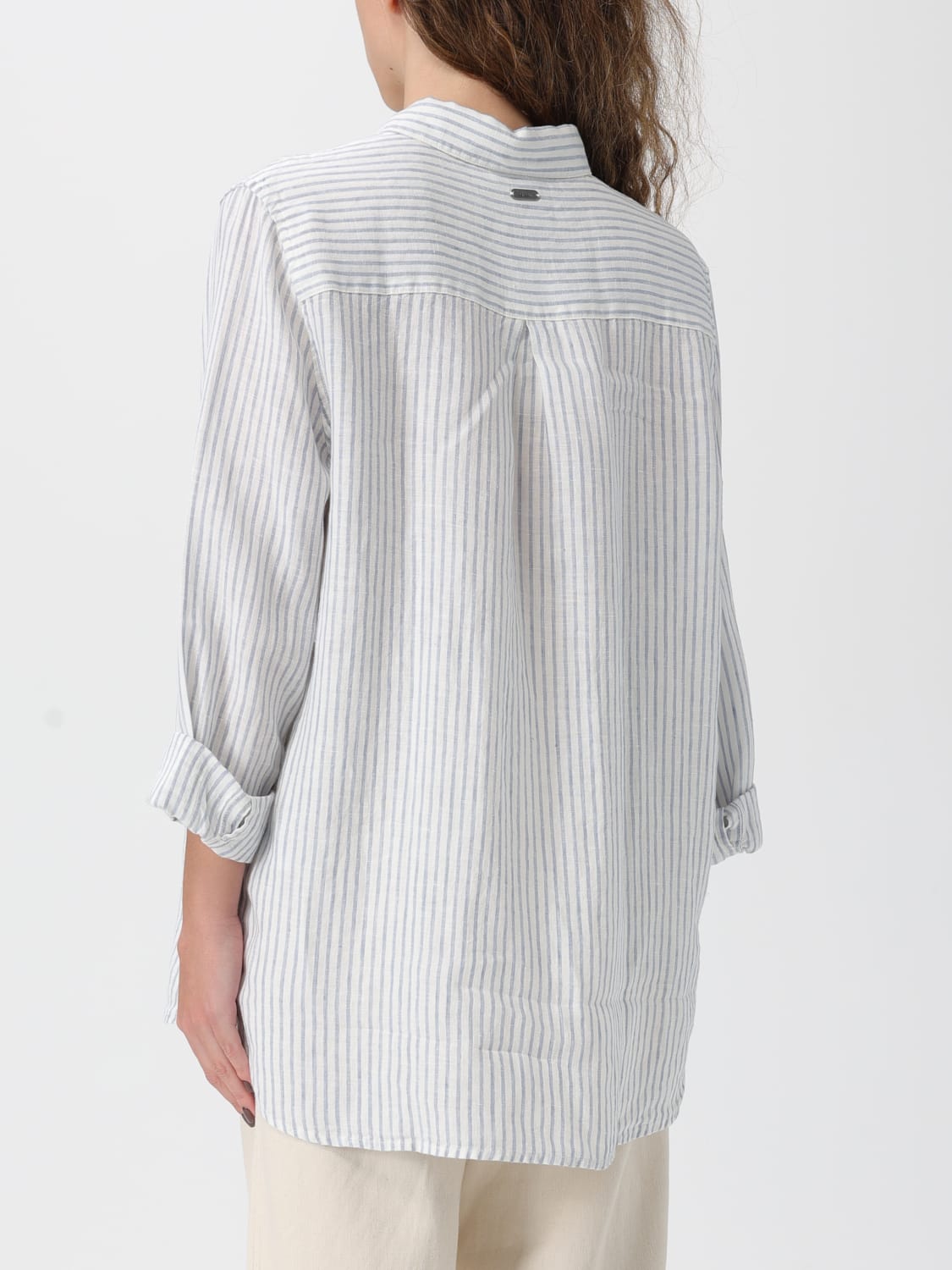 BARBOUR HEMDBLUSE: Hemdbluse damen Barbour, Beige - Img 2