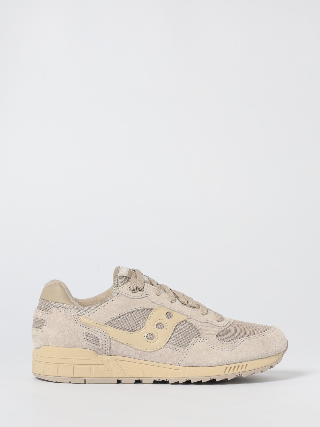 SAUCONY SNEAKERS: Sneakers Shadow 5000 Saucony in camoscio e nylon , Beige - Img 1