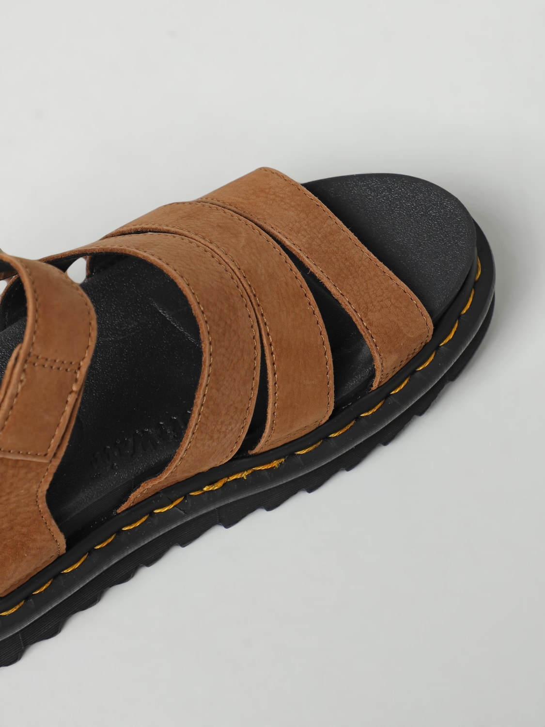 DR. MARTENS FLAT SANDAL: Flat sandals woman Dr. Martens, Leather - Img 4