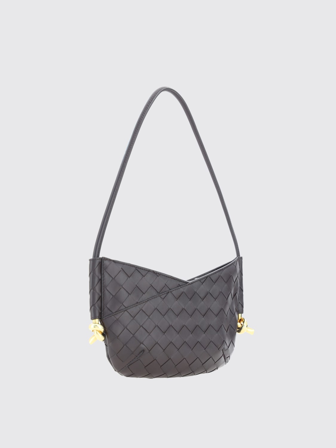 BOTTEGA VENETA SCHULTERTASCHE: Schultertasche damen Bottega Veneta, Braun - Img 3