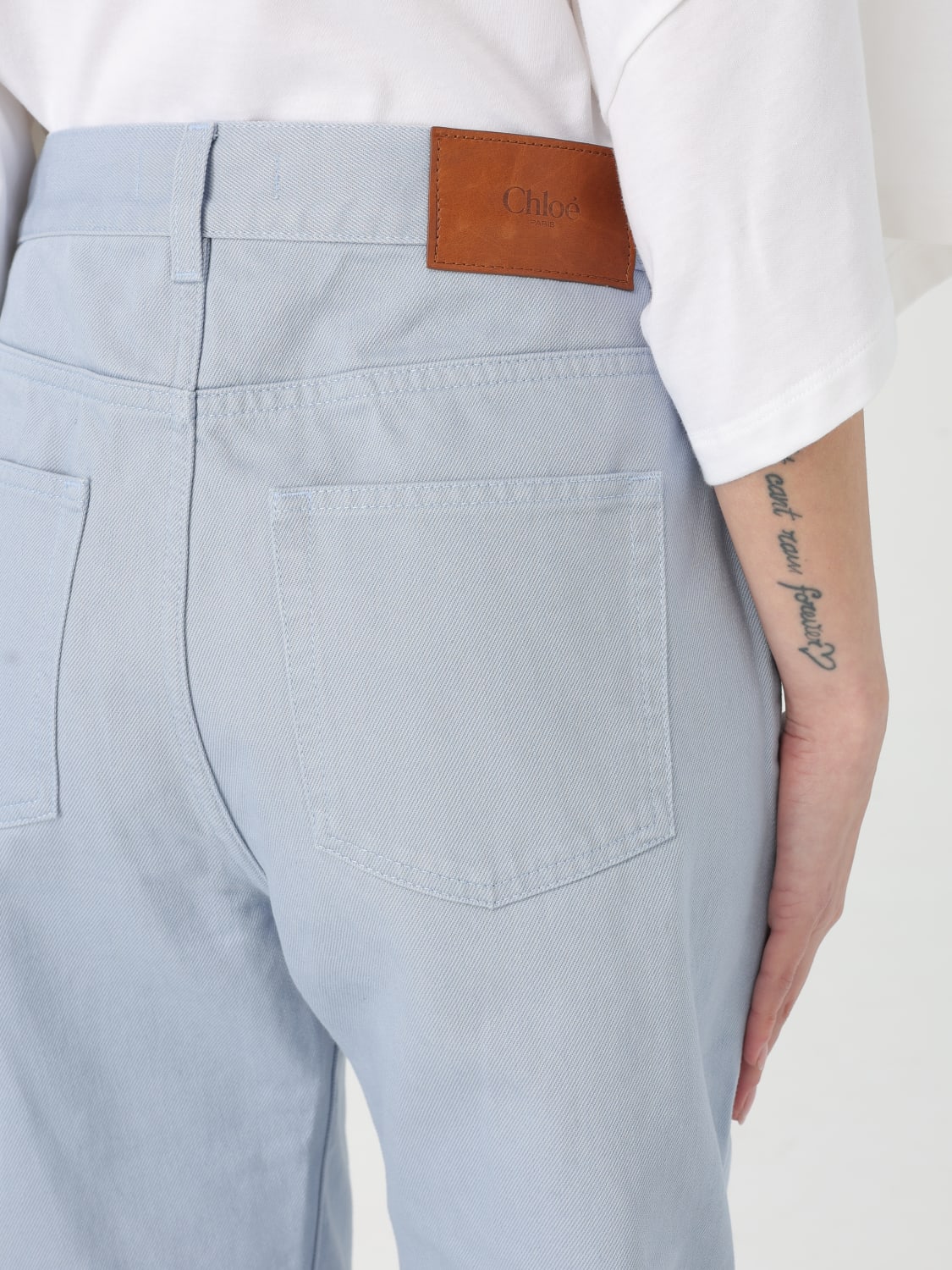 デニム・ジーパン Chloe JEANS (CH25UDP03252) CHLOÉ: Jeans woman - Blue | Chloé jeans CH25UDP03252 online