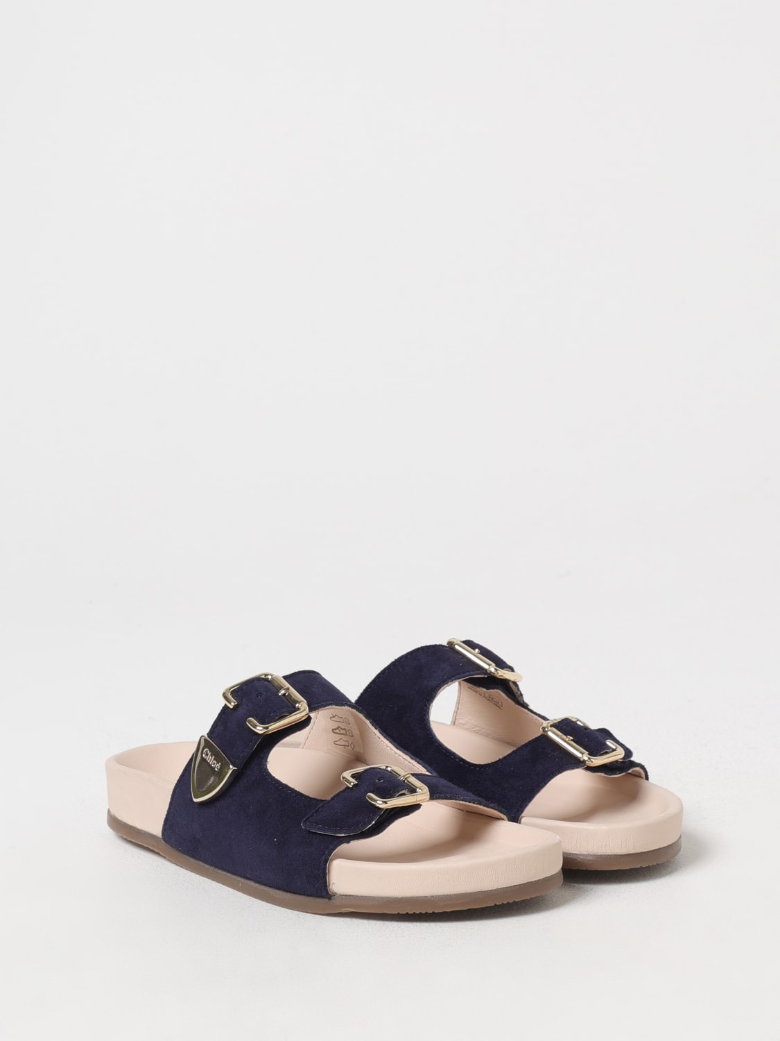 CHLOÉ SHOES: Shoes kids ChloÉ, Blue - Img 2