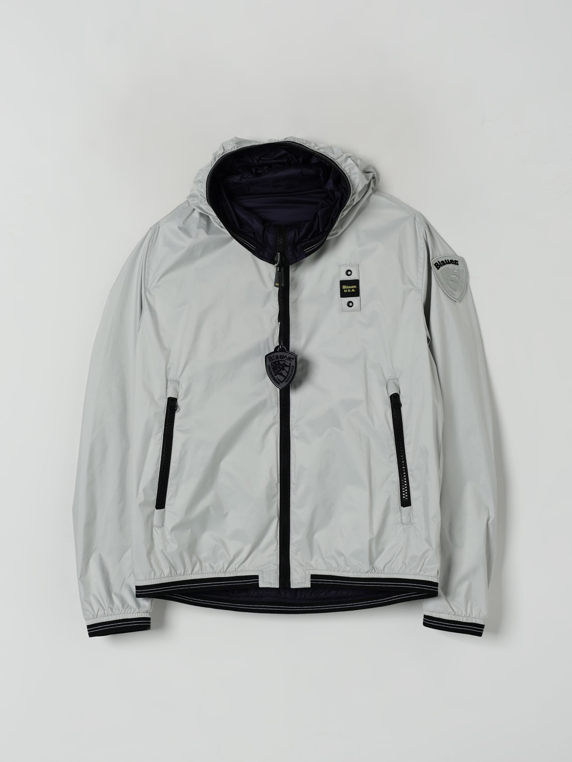 BLAUER JACKET: Jacket kids Blauer, Ice - Img 1