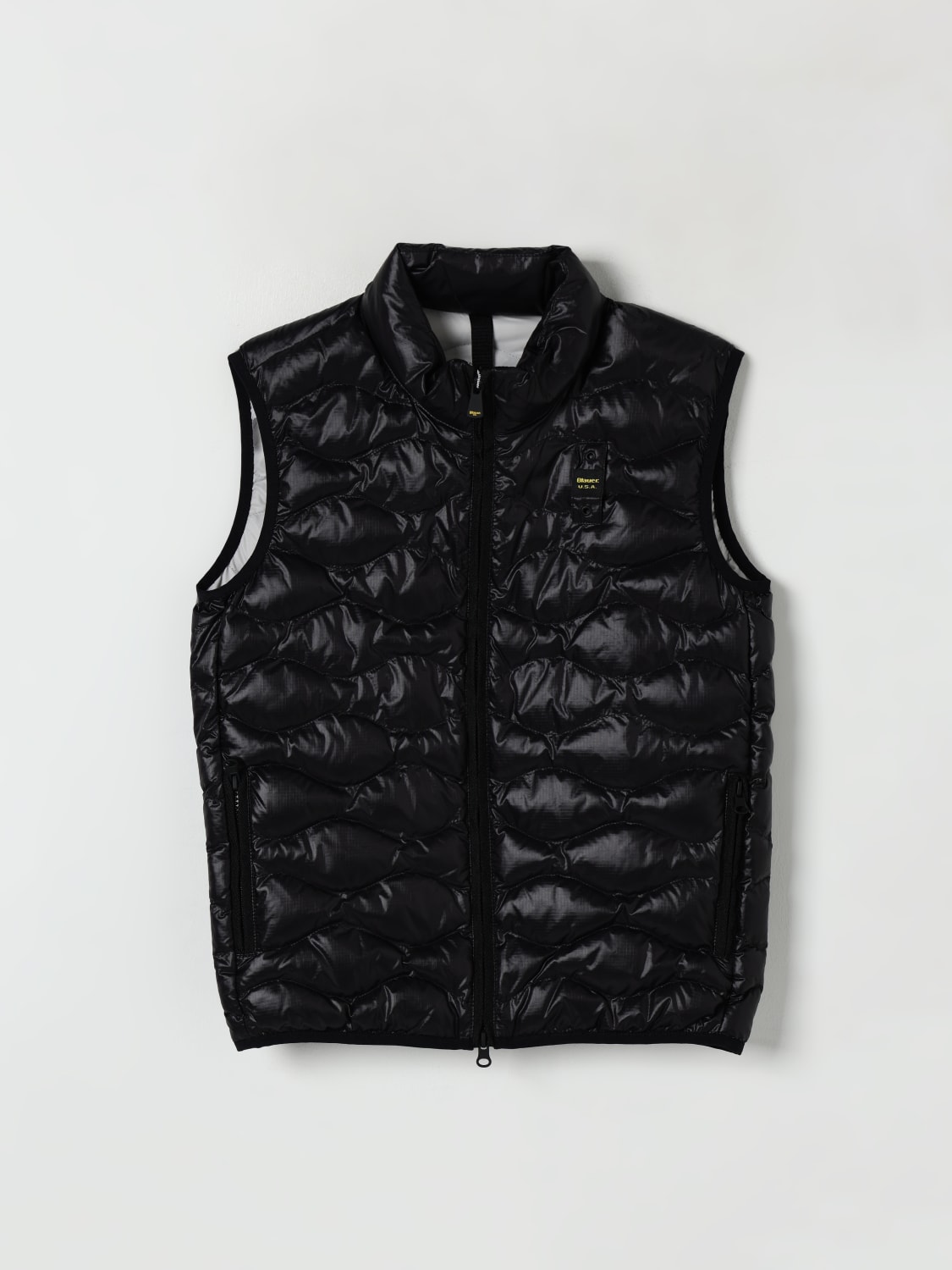 BLAUER WAISTCOAT: Waistcoat kids Blauer, Black - Img 1