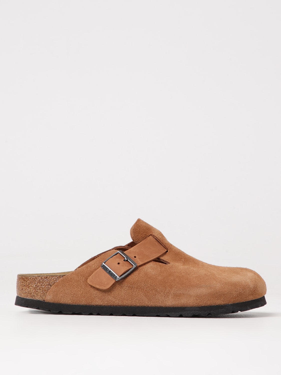 サンダル BIRKENSTOCK Men Sandals 1029220 COGNAC Brown Boston suede sandals for men 1029220 Cognac | Caposerio.com