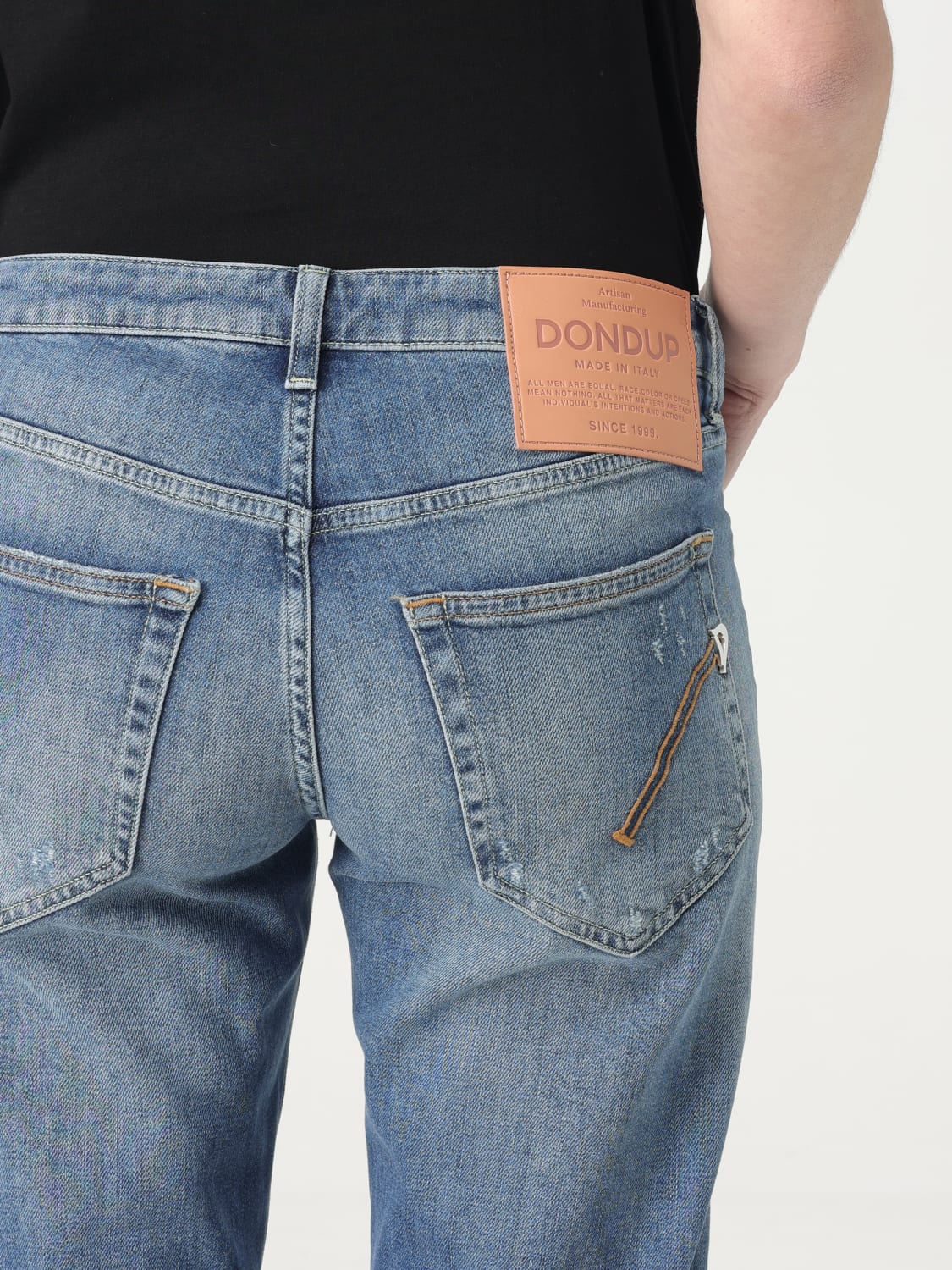 DONDUP JEANS: Pantalon femme Dondup, Bleu - Img 3