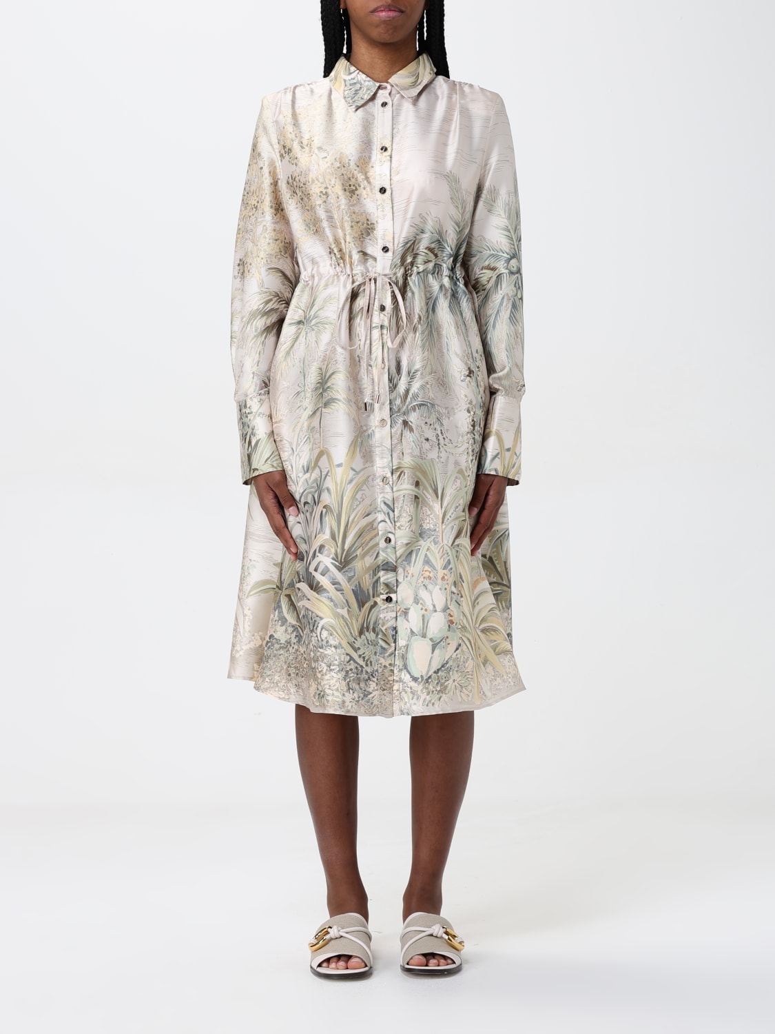 ワンピース LIU JO Woman Dress Sand CA5351TS531 M9265 LIU JO: Dress woman - Sand | Liu Jo dress CA5351TS531 online