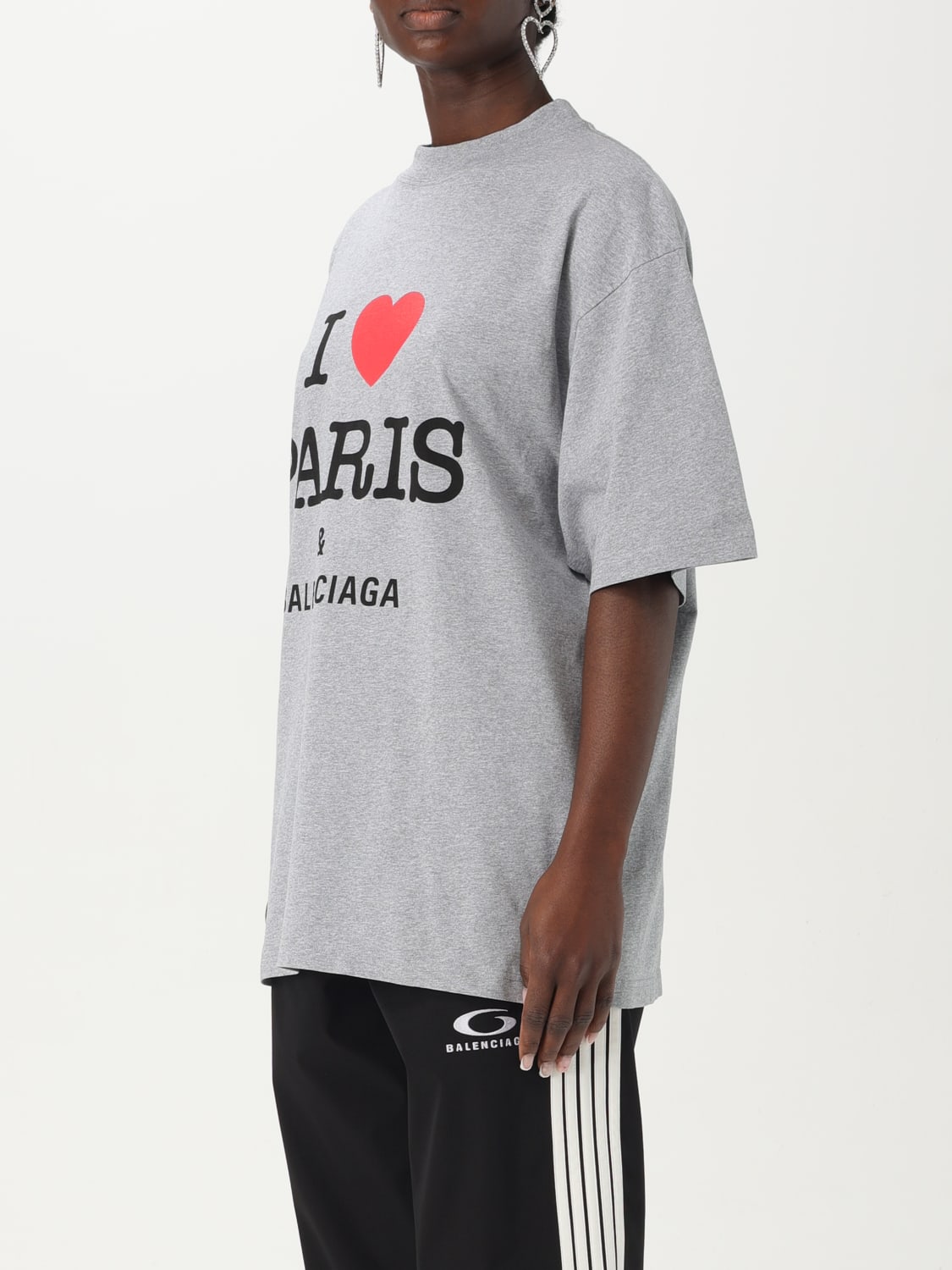BALENCIAGA：Tシャツ レディース - ブラック | GIGLIO.COM