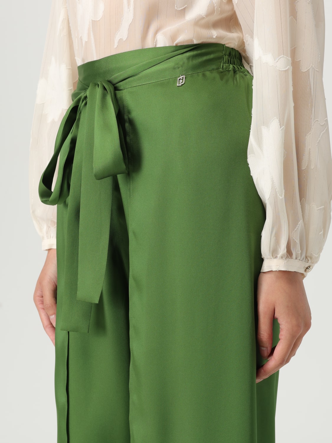 パンツ LIU JO Woman Pants Green WA5500T5973 80135 LIU JO: Pants woman - Green | Liu Jo pants WA5500T5973