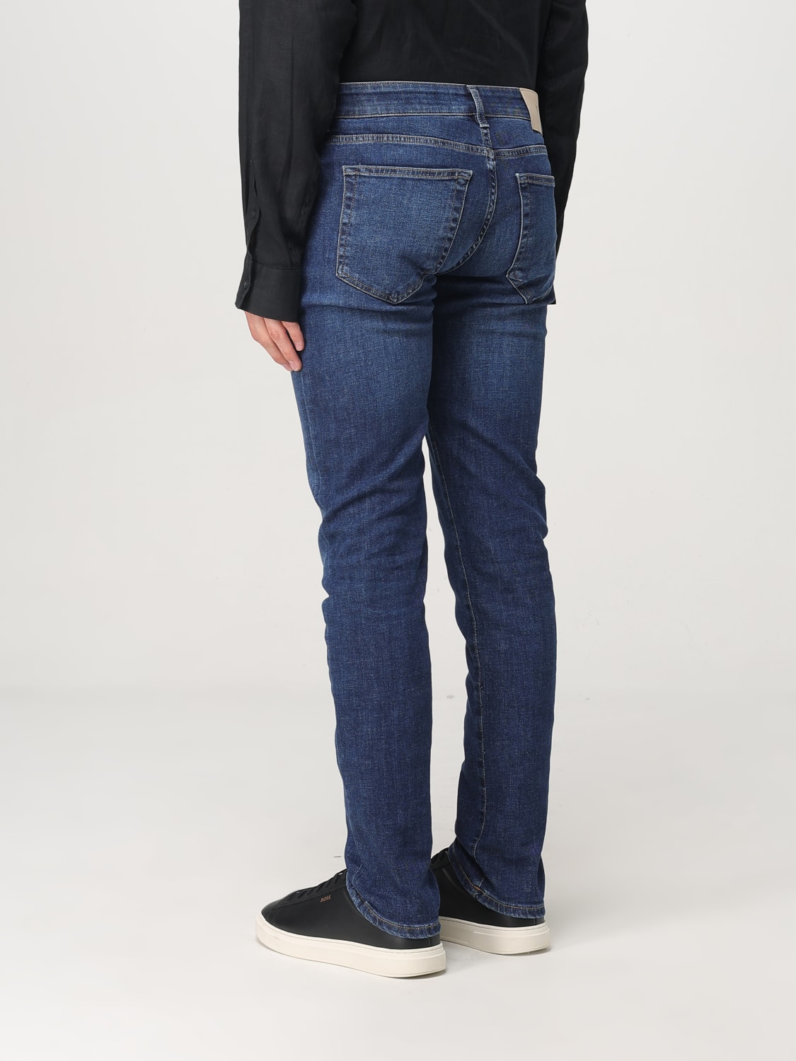 PT TORINO JEANS: Jeans basic PT Torino in denim stretch , Denim - Img 2
