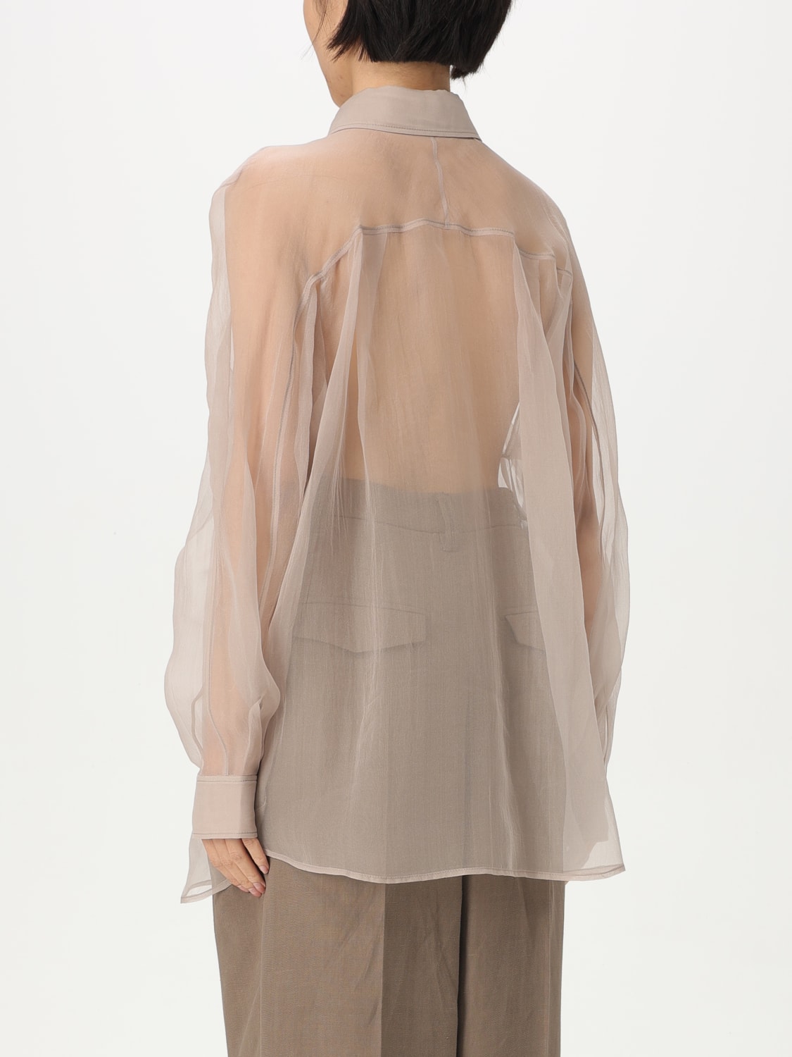 ALBERTA FERRETTI SHIRT: Shirt woman Alberta Ferretti, Beige - Img 3