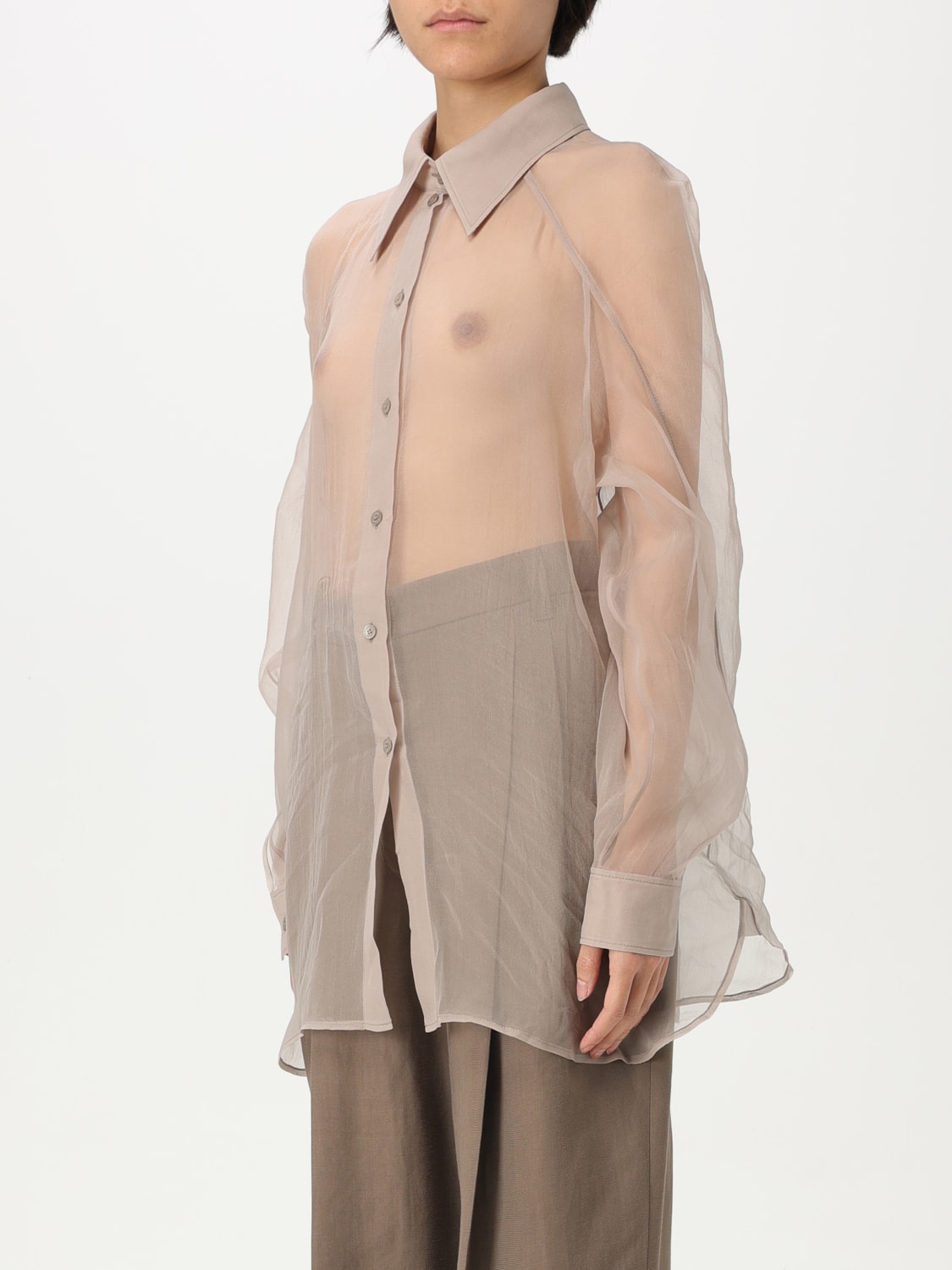 ALBERTA FERRETTI SHIRT: Shirt woman Alberta Ferretti, Beige - Img 4