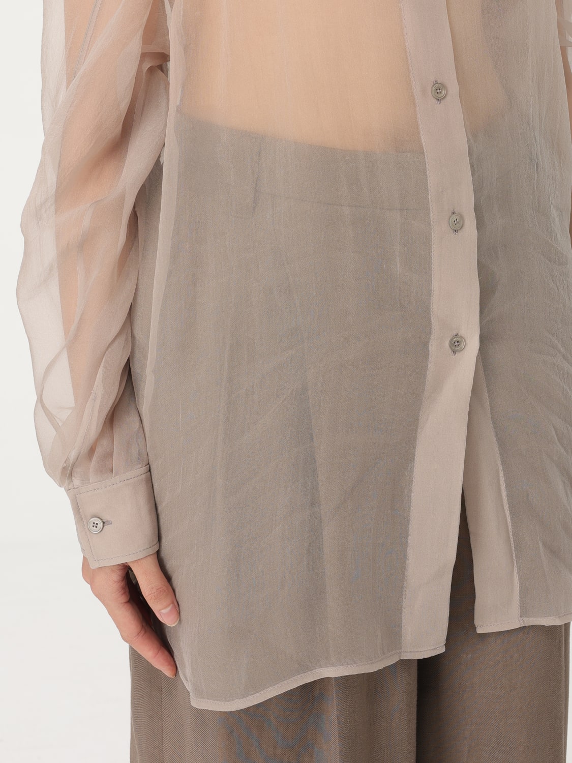 ALBERTA FERRETTI SHIRT: Shirt woman Alberta Ferretti, Beige - Img 5
