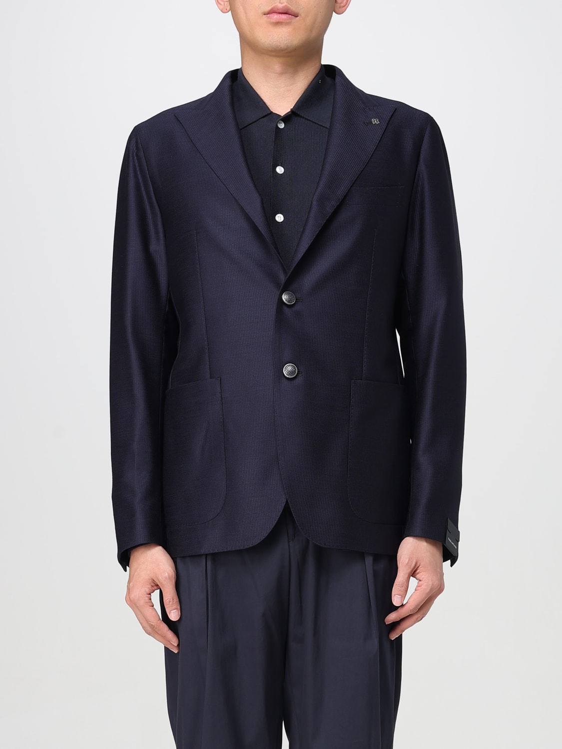 TAGLIATORE BLAZER: Jacket men Tagliatore, Navy - Img 1