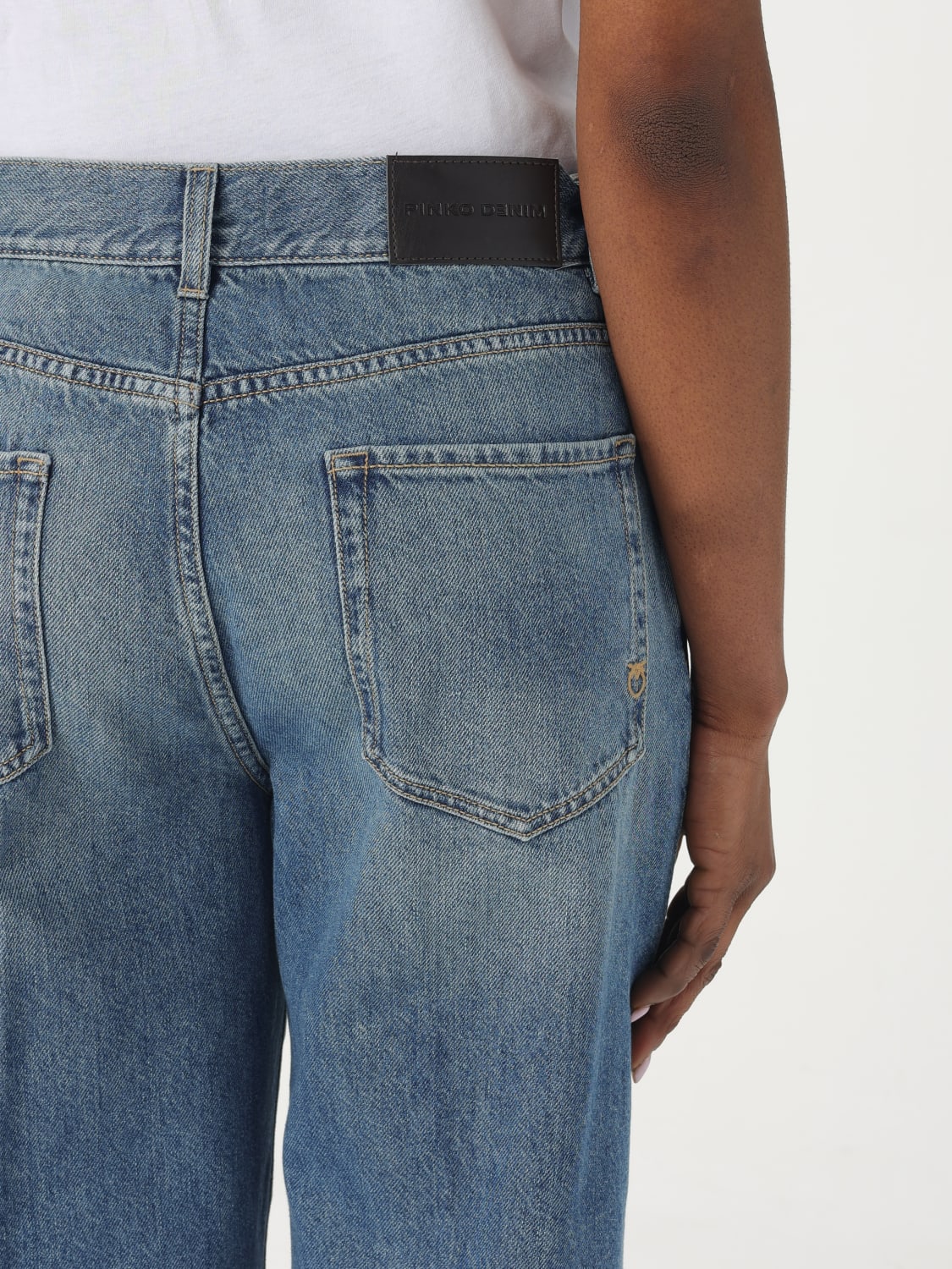 デニム・ジーパン PINKO Women Denim Pants 104600 A2DYPJU Blue PINKO: Jeans woman - Denim | Pinko jeans 104600A2DY online