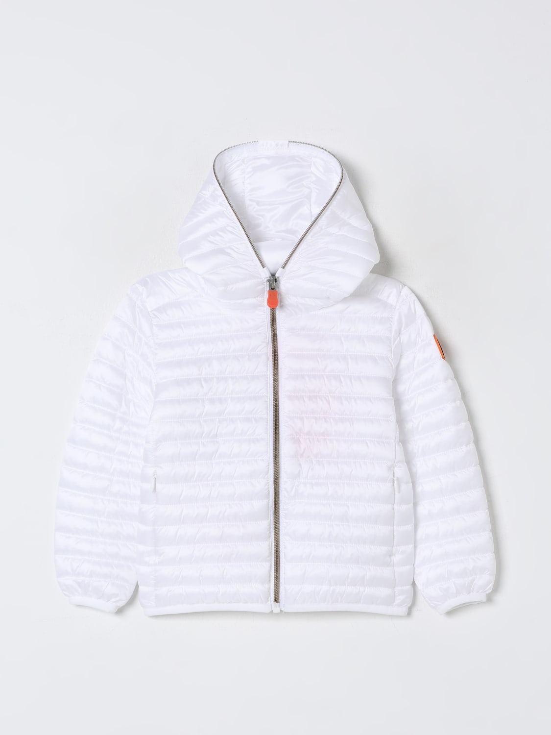 SAVE THE DUCK JACKET: Coat kids Save The Duck, White - Img 1