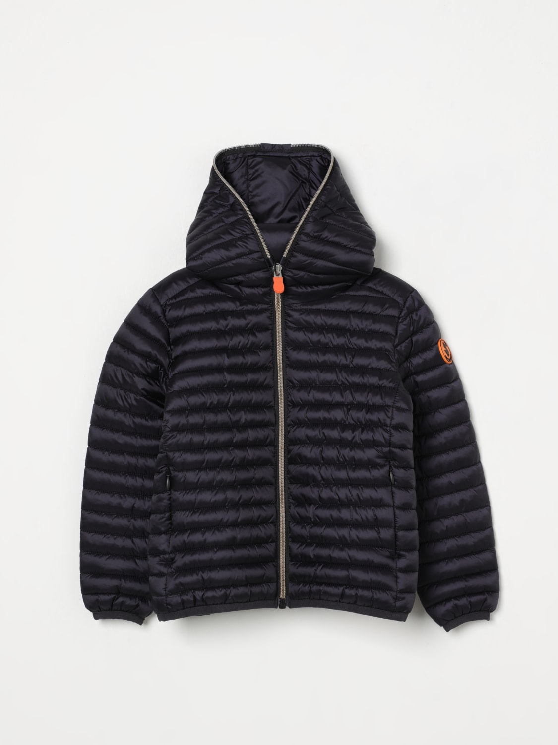 SAVE THE DUCK 外套: 大衣 儿童 Save The Duck, 黑色 - Img 1