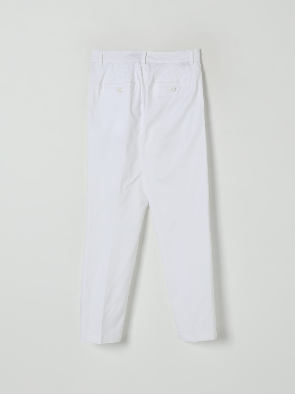 JECKERSON PANTALONE: Pantalone chino Jeckerson in cotone, Bianco - Img 2