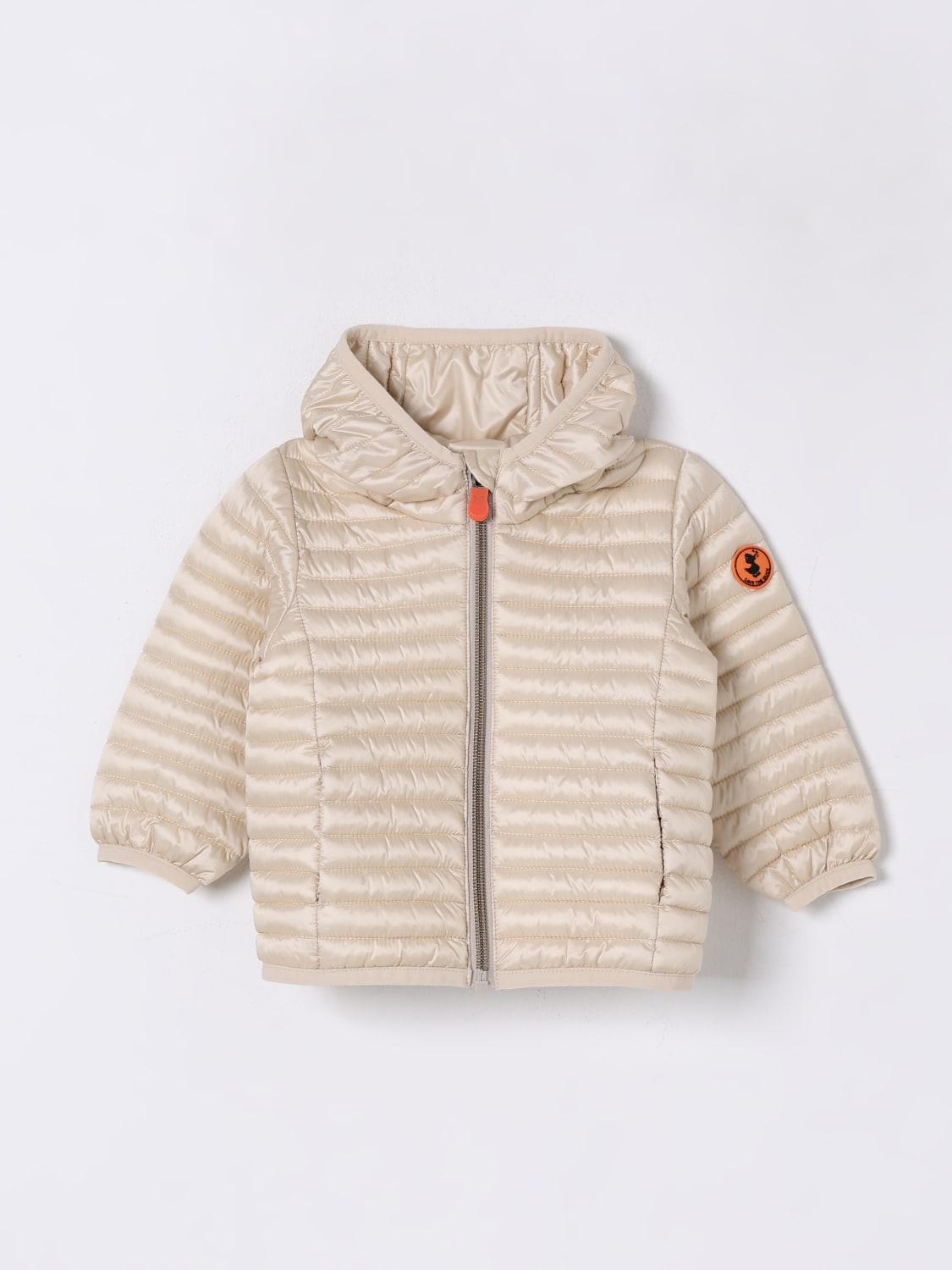 SAVE THE DUCK JACKET: Coat kids Save The Duck, Beige - Img 1
