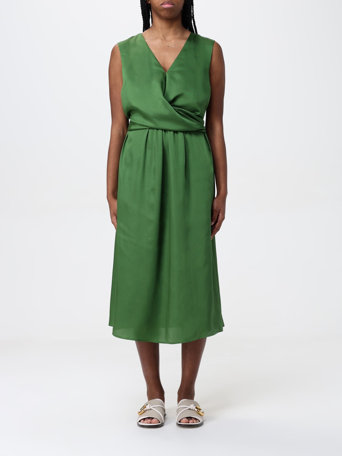 ワンピース LIU JO Woman Dress Green WA5467T4312 80135 LIU JO: Dress woman - Green | Liu Jo dress WA5176T5973