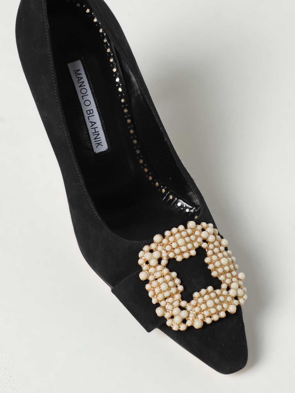 MANOLO BLAHNIK ブラック ハイヒール Manolo Blahnik Asapump 70mm パンプス | ブラック | FARFETCH JP