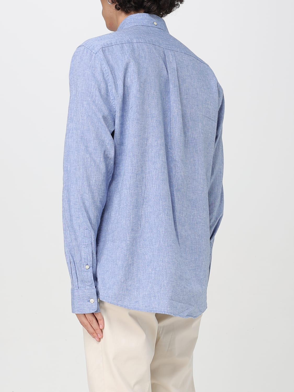 BARBOUR SHIRT: Shirt men Barbour, Blue 1 - Img 2