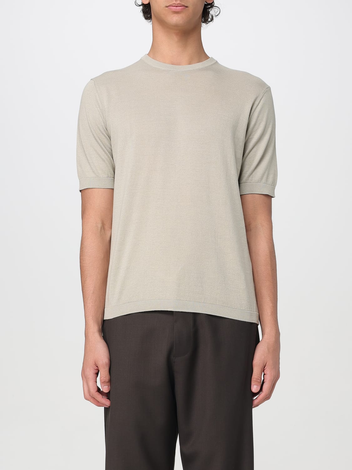 ASPESI T-SHIRT: T-shirt a girocollo basic Aspesi in cotone, Coloniale - Img 1