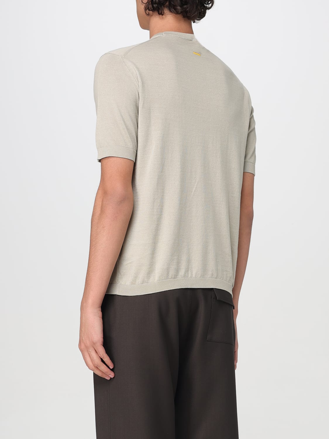 ASPESI T-SHIRT: T-shirt a girocollo basic Aspesi in cotone, Coloniale - Img 2