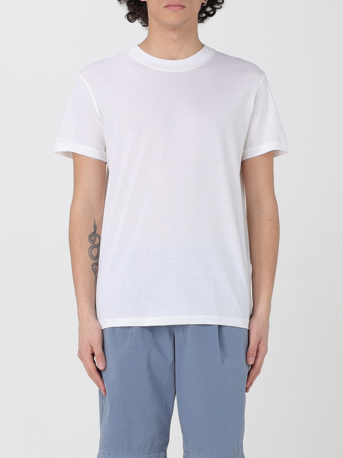 Tシャツ・カットソー PT TORINO Men T-shirt White TL5STM050LEL01CD 0010 PT TORINO: T-shirt men - White | Pt Torino t-shirt