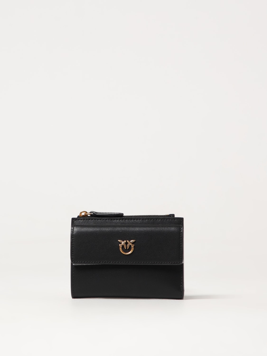 PINKO WALLET: Wallet woman Pinko, Black - Img 1