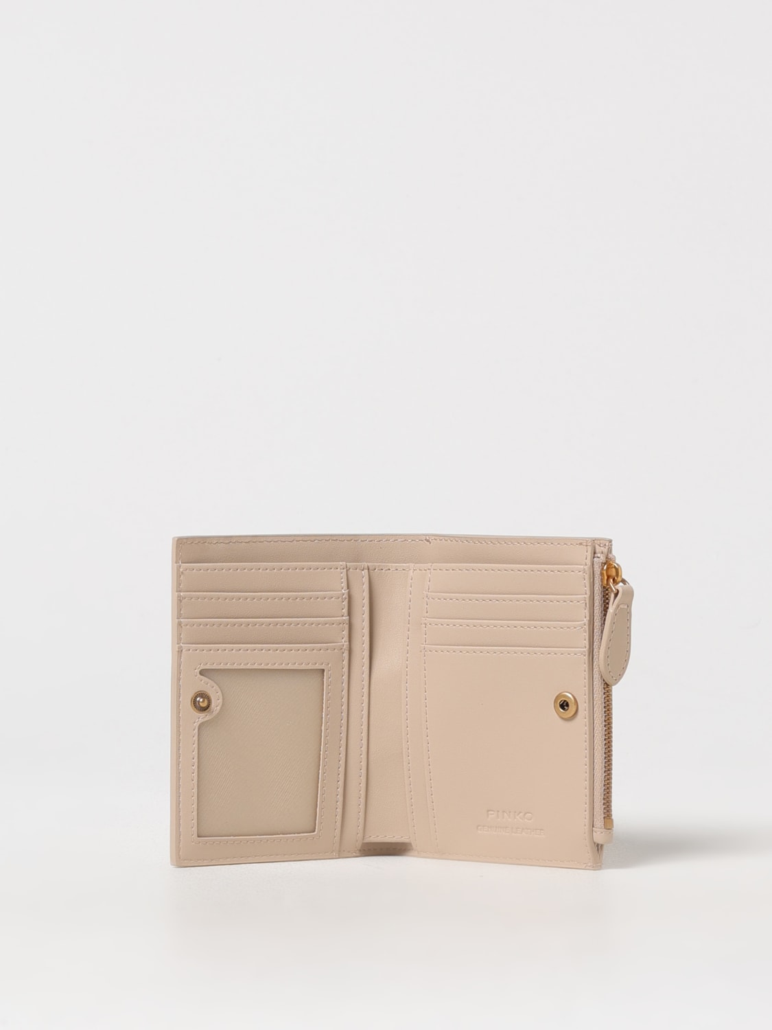 PINKO WALLET: Wallet woman Pinko, Beige - Img 2
