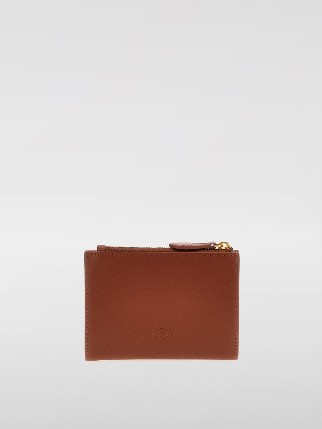 PINKO WALLET: Wallet woman Pinko, Brown - Img 3