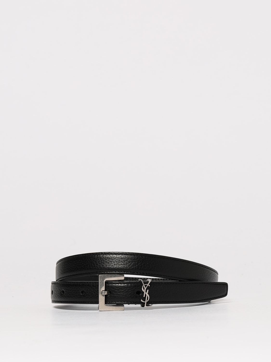 SAINT LAURENT BELT: Belt men Saint Laurent, Black - Img 1