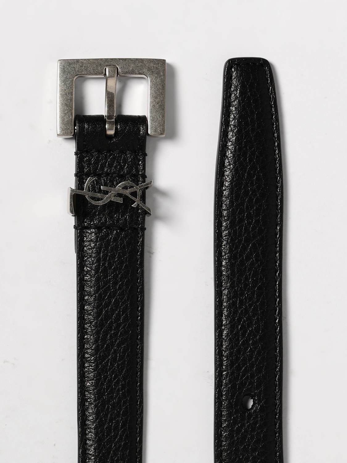 SAINT LAURENT BELT: Belt men Saint Laurent, Black - Img 2