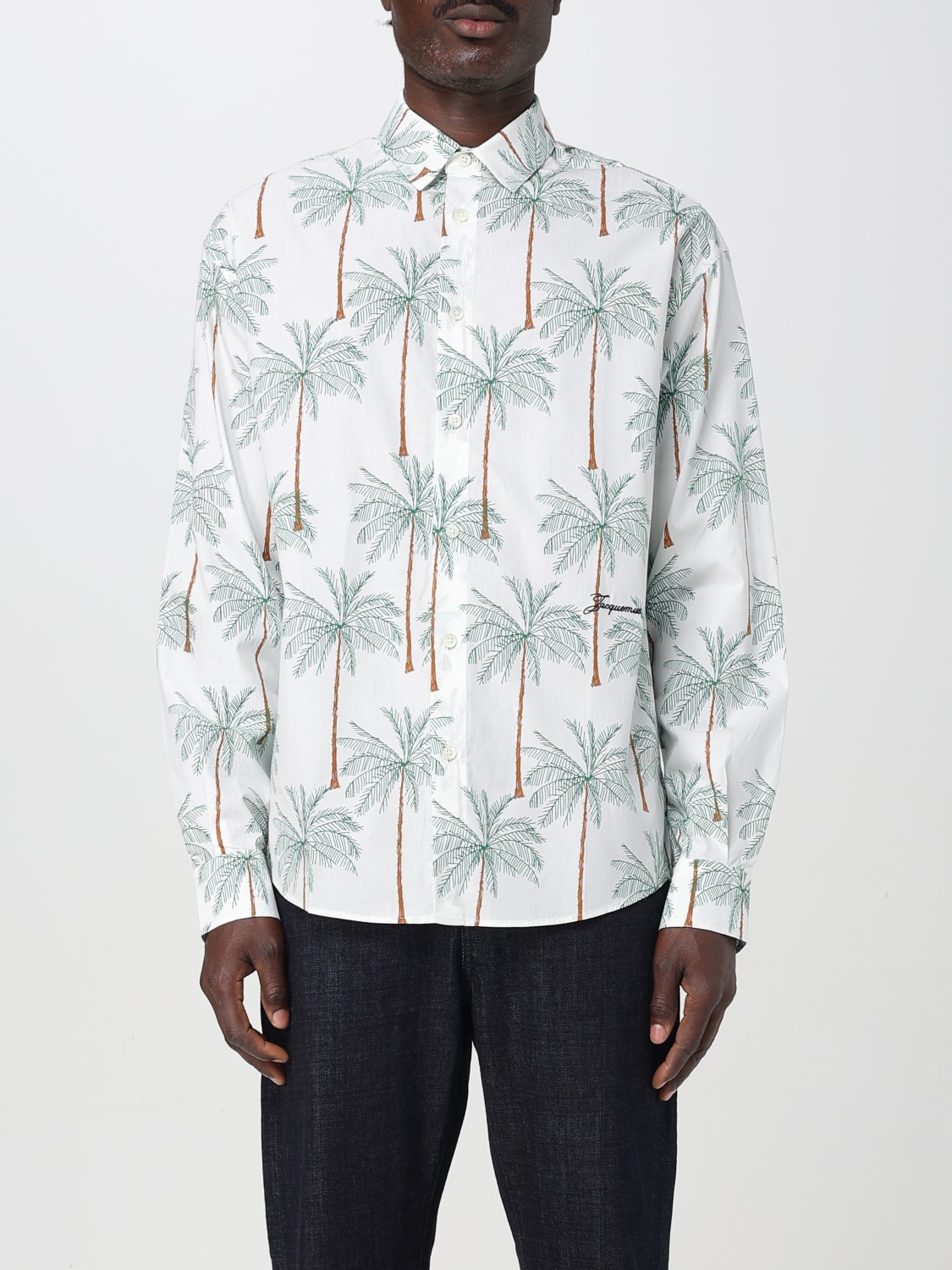 JACQUEMUS シャツ: シャツ メンズ Jacquemus, ホワイト - Img 1