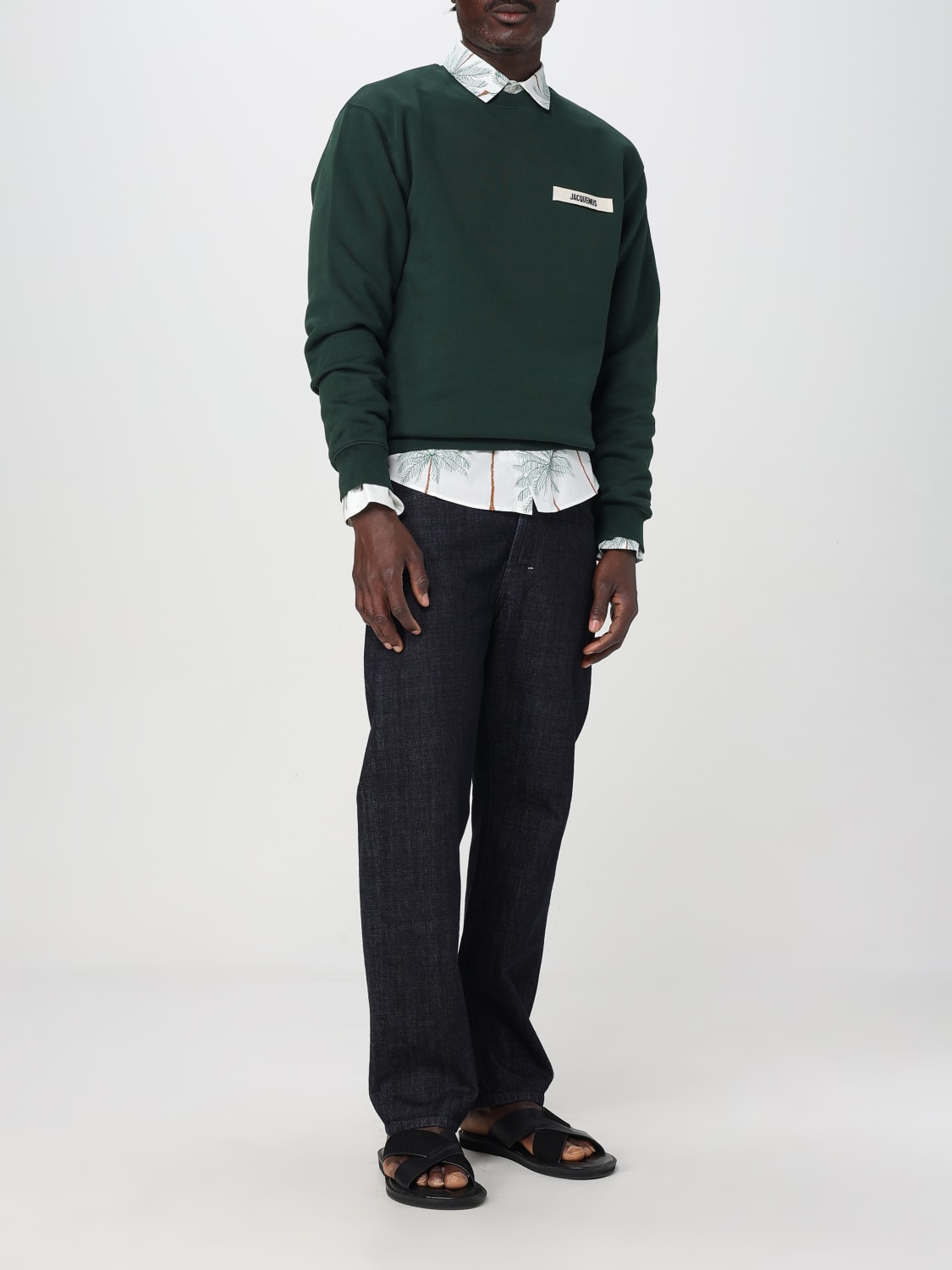 JACQUEMUS: Shirt men - White | Jacquemus shirt 255SH0011677