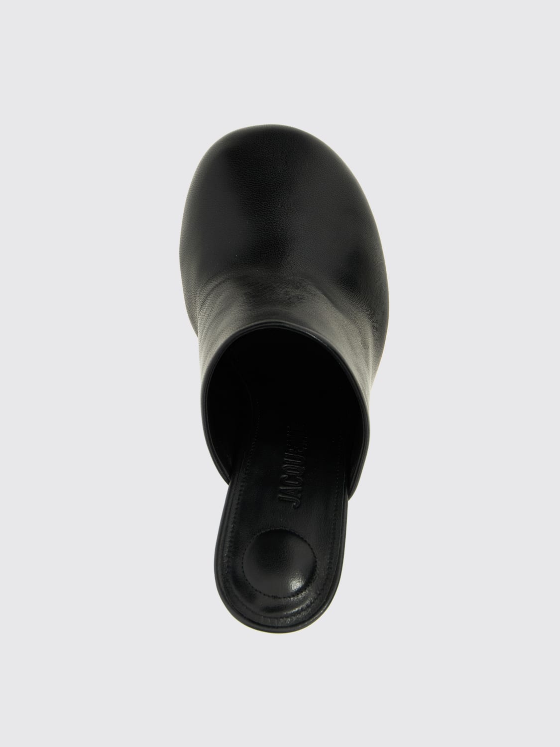 JACQUEMUS: Heeled sandals woman - Black | Jacquemus shoes