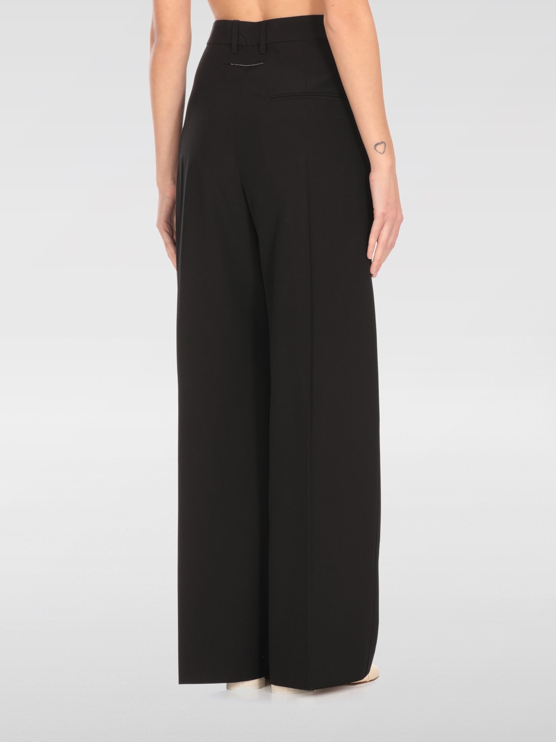 MM6 MAISON MARGIELA: Pants woman - Black | Mm6 Maison
