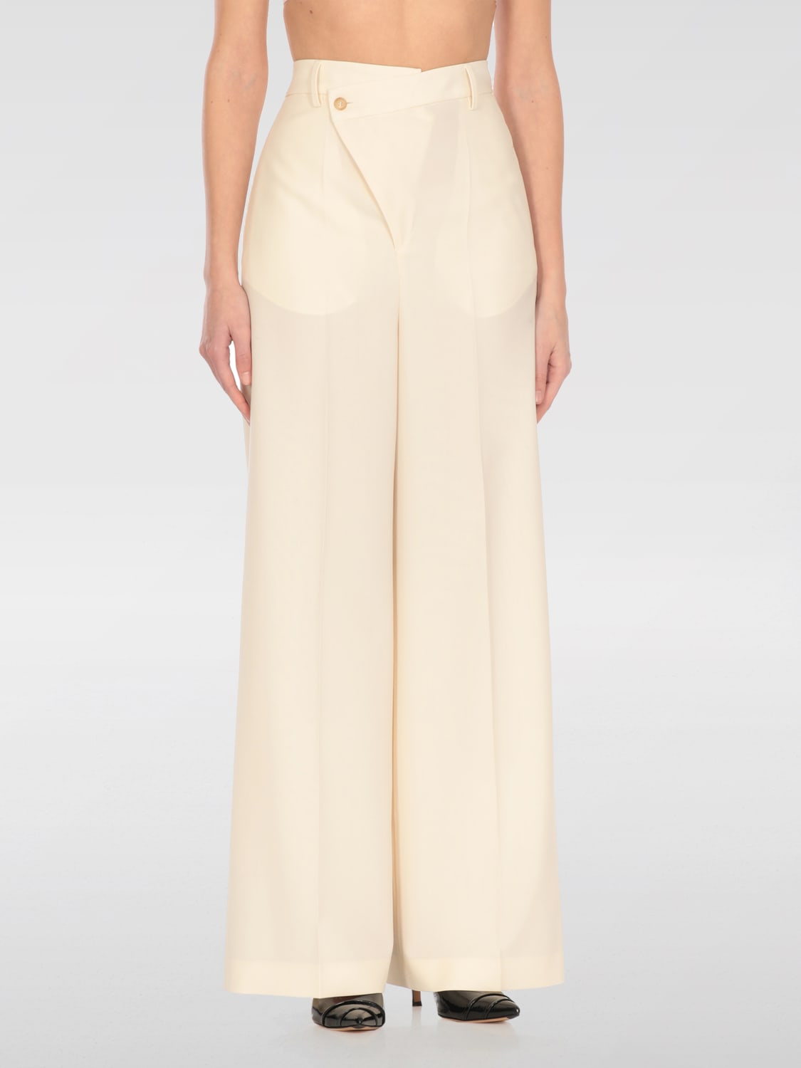 パンツ MM6 MAISON MARGIELA Woman Pants Beige S62KB0222M35436 102 MM6 MAISON MARGIELA: Pants woman - Beige | Mm6 Maison