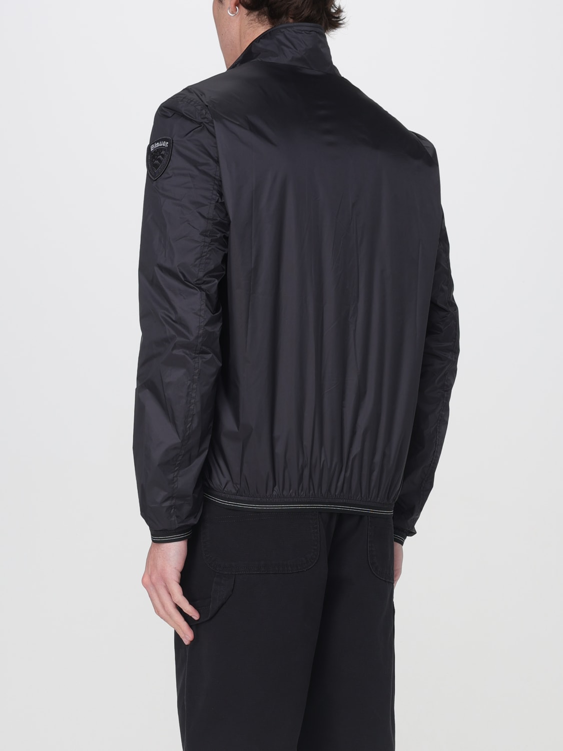 BLAUER JACKE: Mantel herren Blauer, Schwarz - Img 2