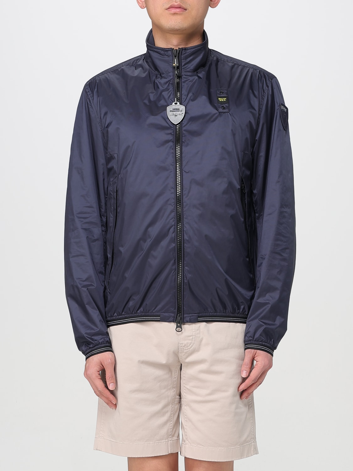 BLAUER JACKET: Coat men Blauer, Blue - Img 1