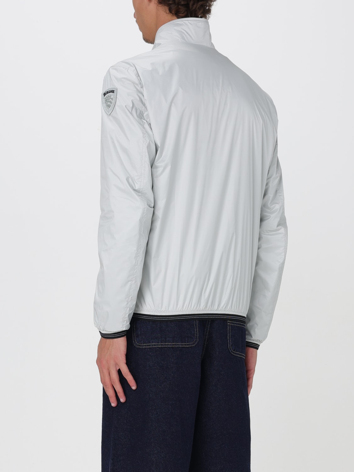 BLAUER JACKET: Coat men Blauer, Ivory - Img 2