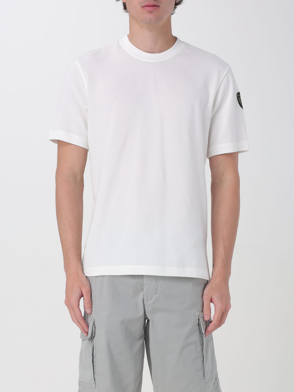 BLAUER T-SHIRT: T-shirt men Blauer, White - Img 1