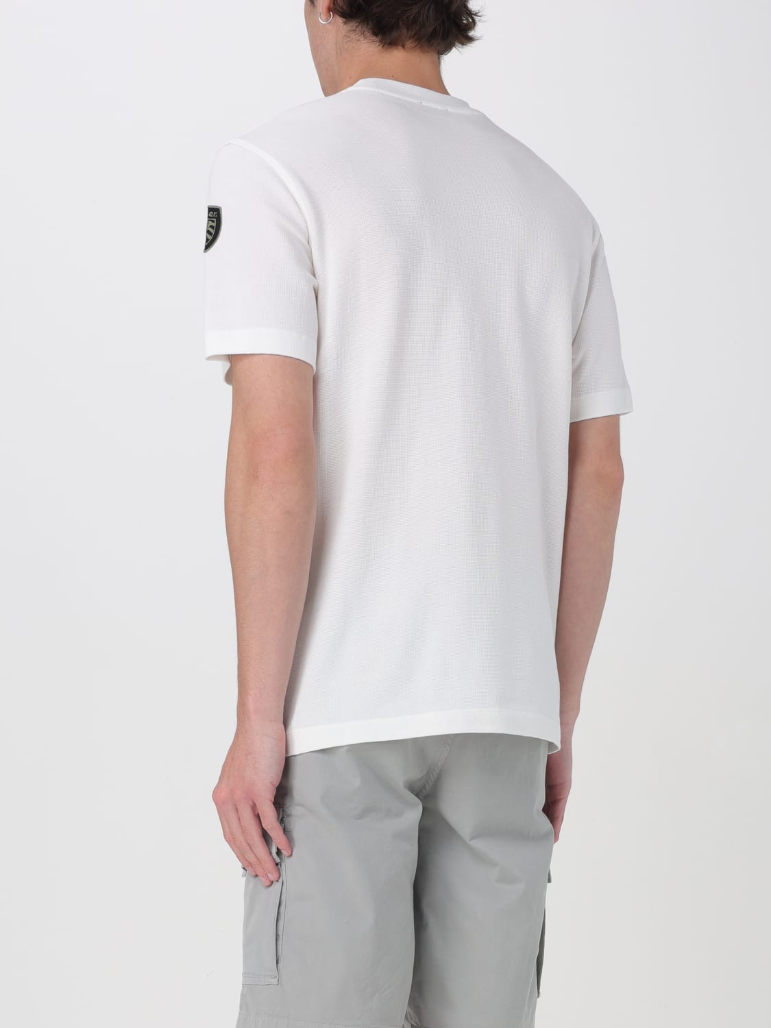 BLAUER T-SHIRT: T-shirt men Blauer, White - Img 2