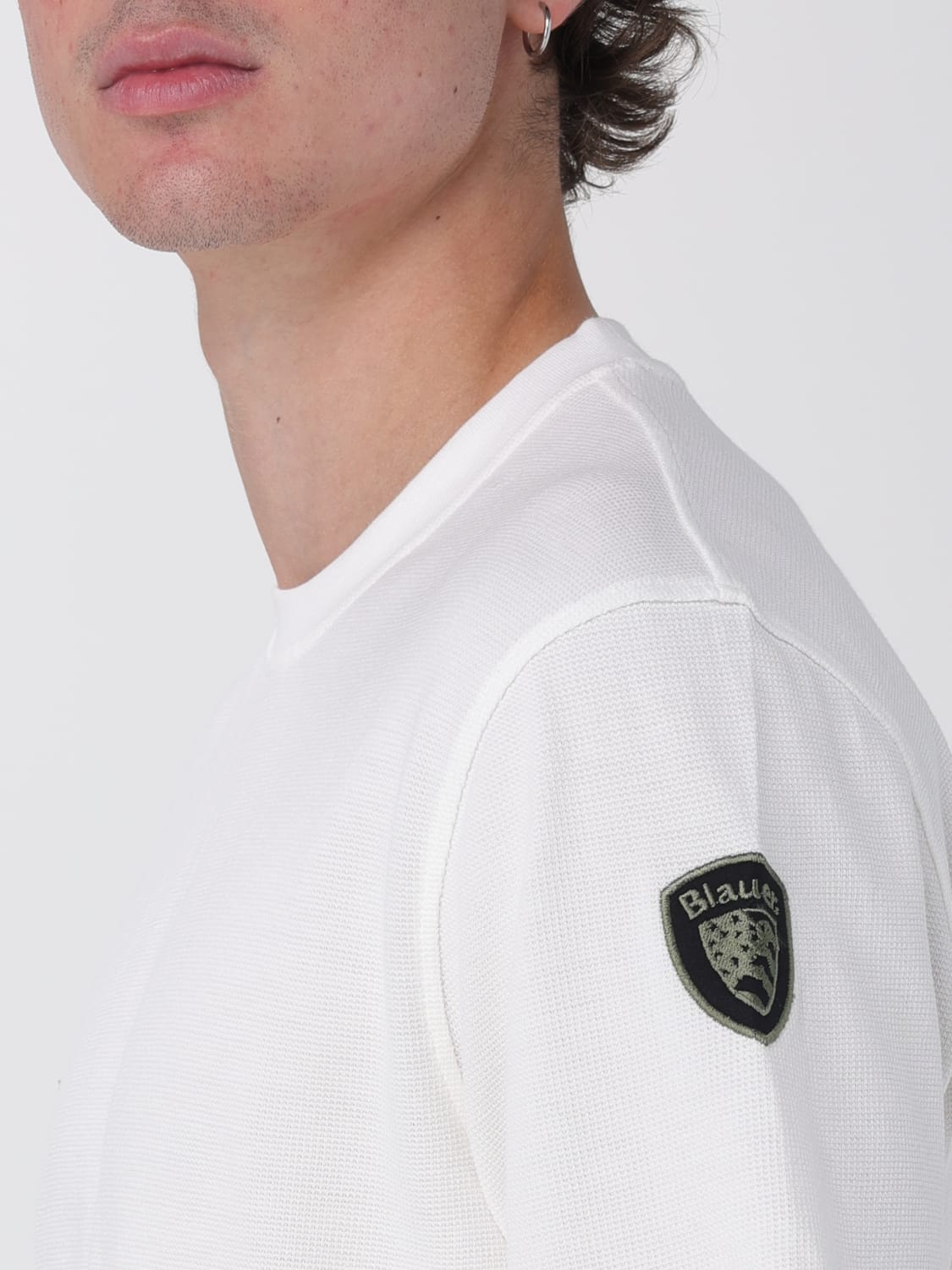 BLAUER T-SHIRT: T-shirt men Blauer, White - Img 3