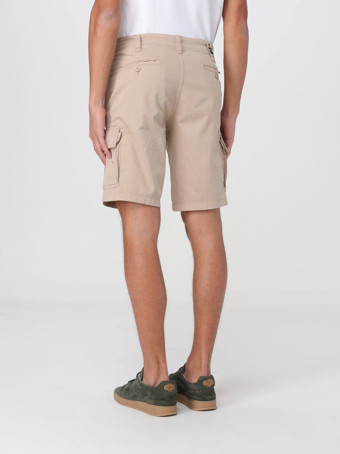 BLAUER SHORTS: Short men Blauer, Beige - Img 2