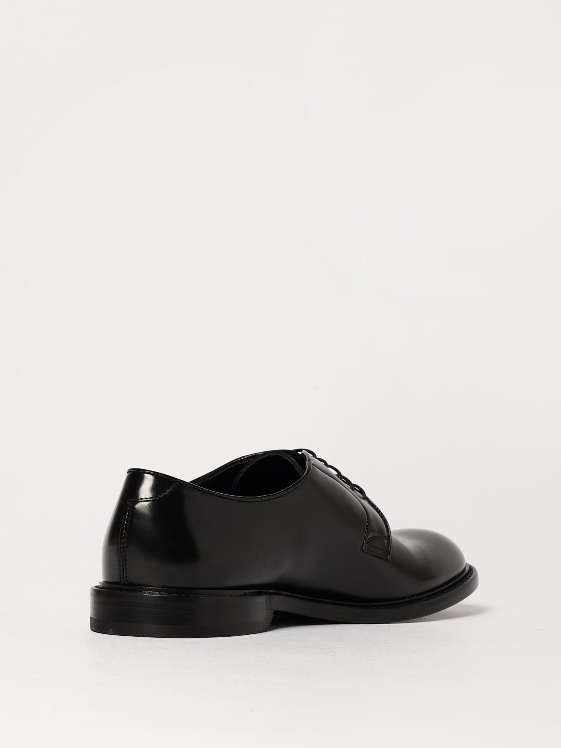 DOUCAL'S SCARPE STRINGATE: Derby Doucal's in pelle spazzolata , Nero - Img 3