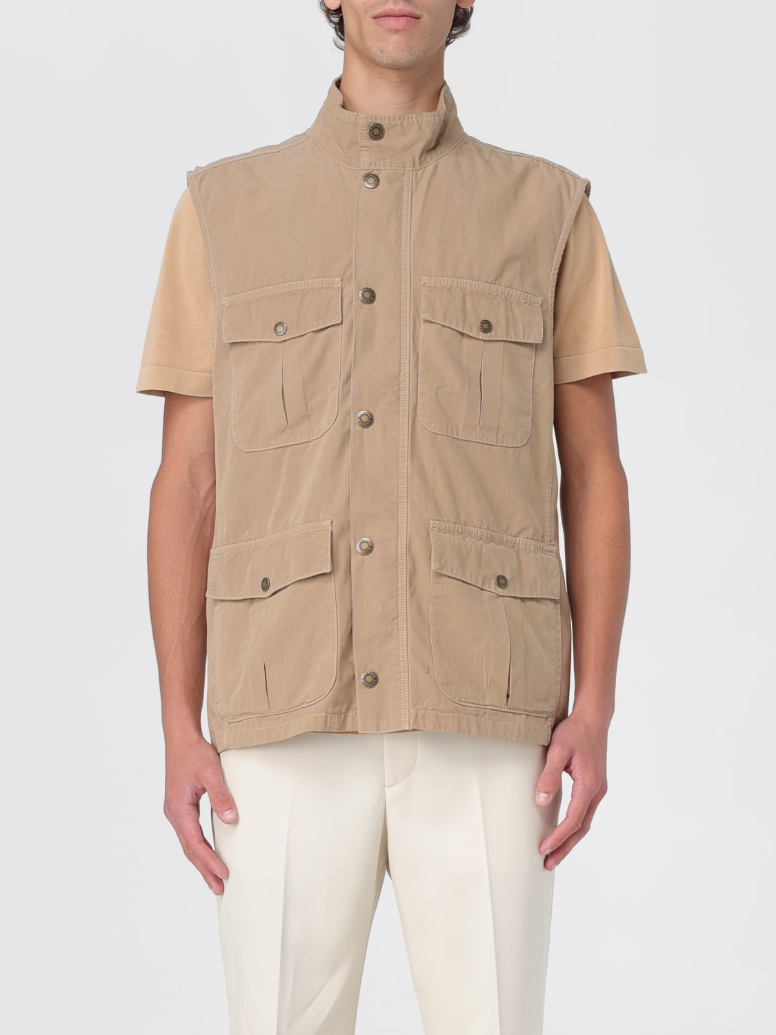 BARBOUR SUIT VEST: Suit vest men Barbour, Green - Img 1