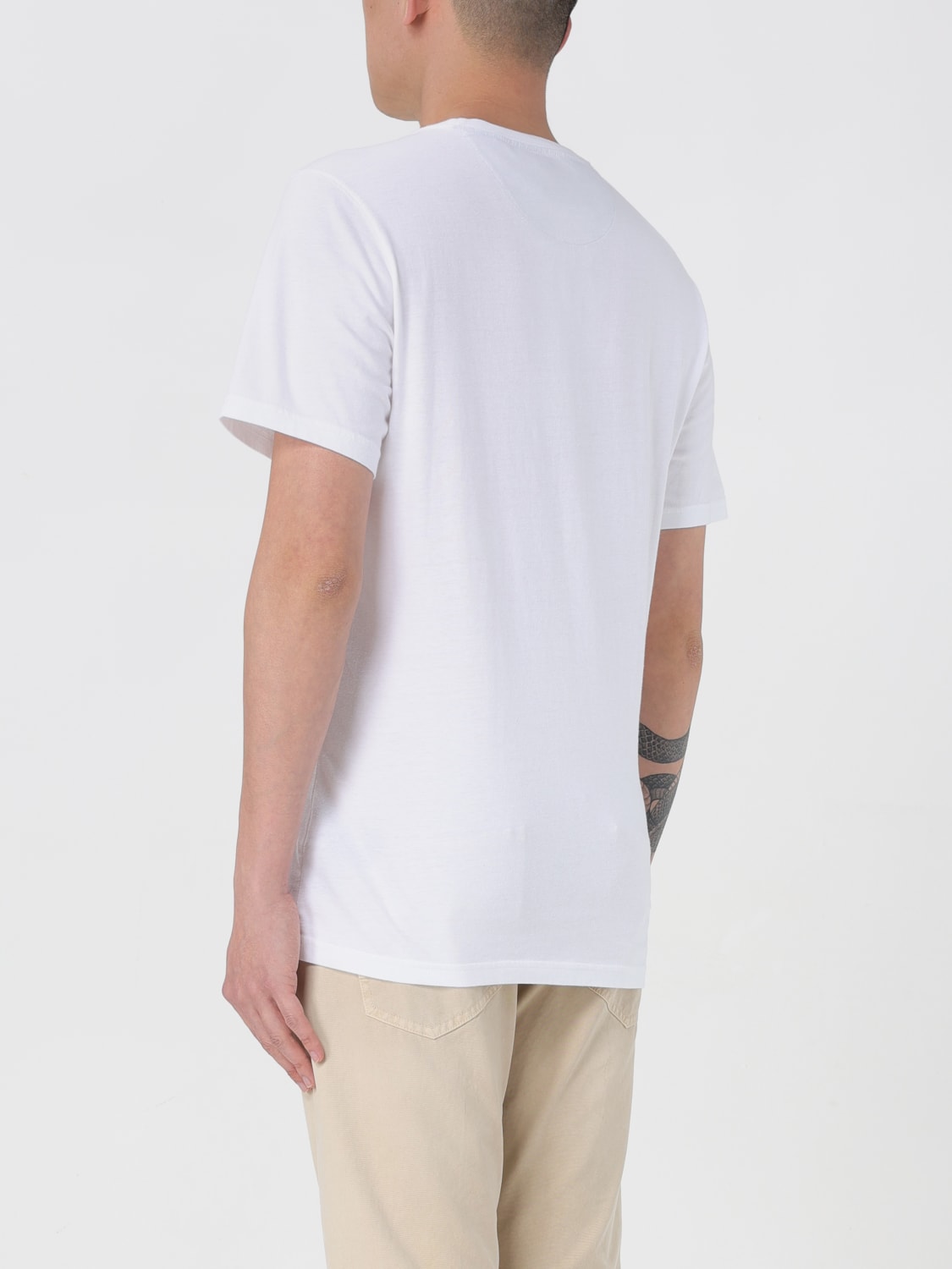 BARBOUR T-SHIRT: T-shirt men Barbour, White - Img 2